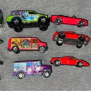 Lot Of 12 Hot Wheels & Matchbox Toy Car Enzo Ferrari, Porsche 911 All Stamped